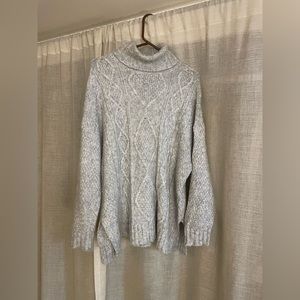 AERIE CHENILLE OVERSIZED TURTLENECK
